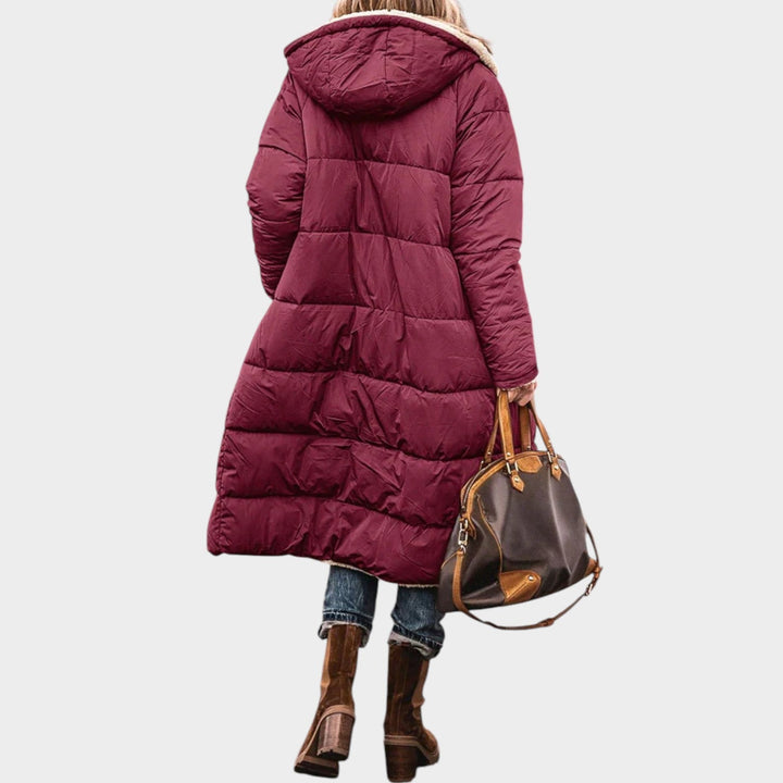 Women's Faux Fur Coat Long Tailored Design