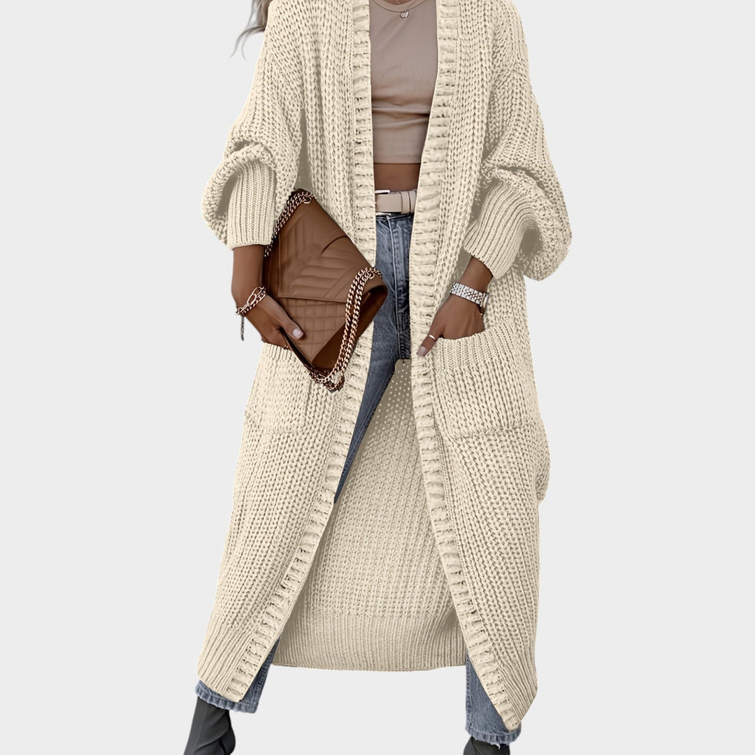 Women's Knit Cardigan Casual Longline