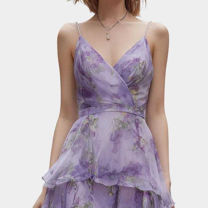 Romantic Layered Flow Maxi Dress