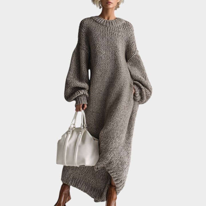 Oversized Maxi Knit Dress