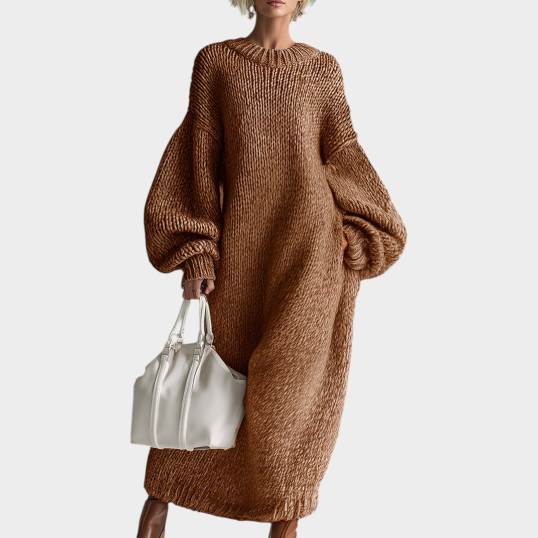 Oversized Maxi Knit Dress