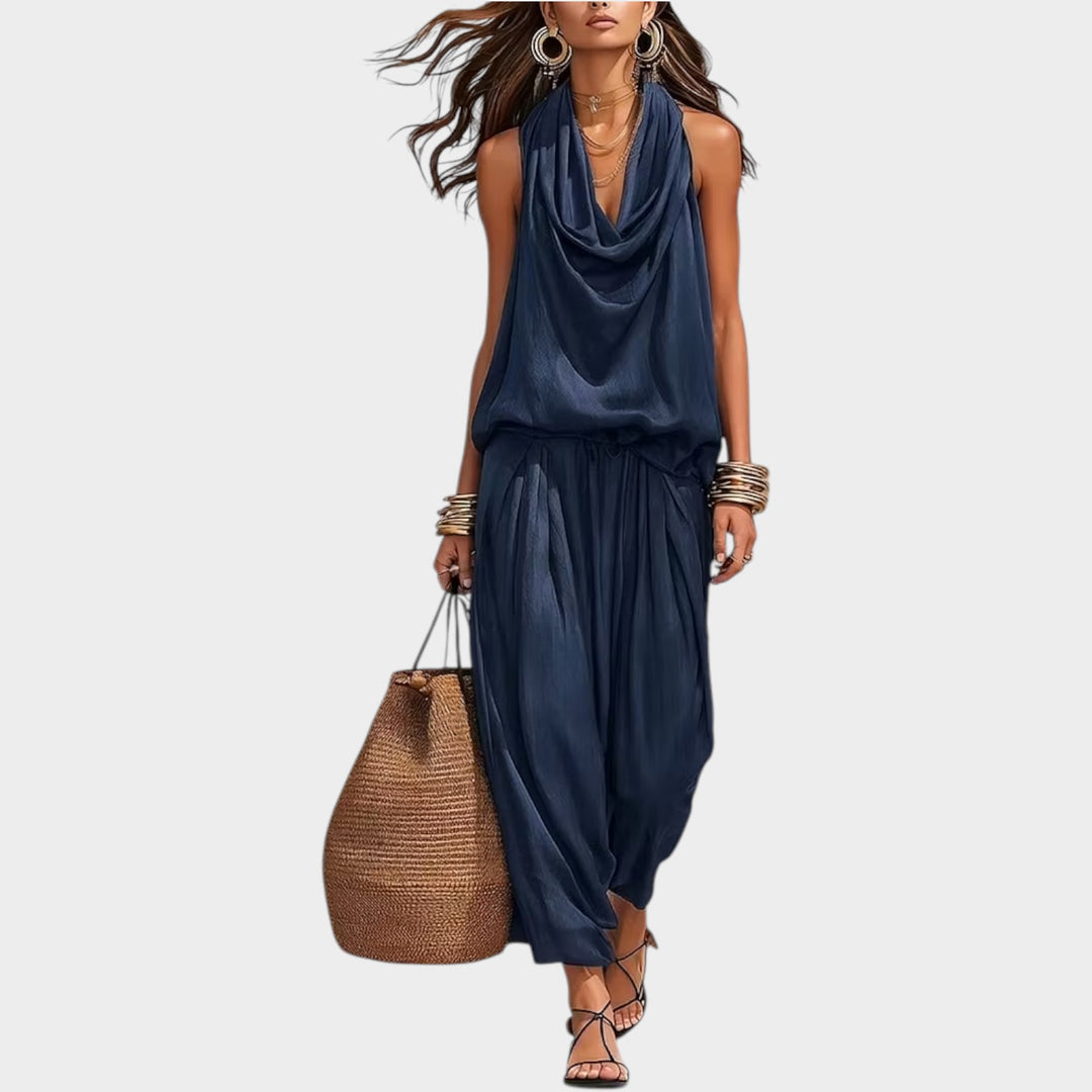 Draped Resort Two-Piece Set