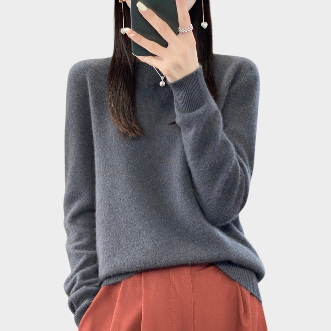 Women's Soft Knit Sweater Relaxed Fit Casual Wear