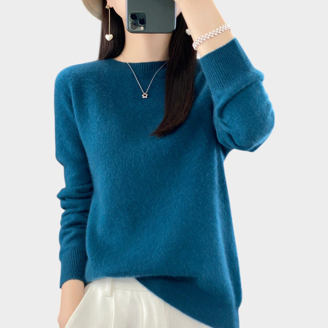 Women's Soft Knit Sweater Relaxed Fit Casual Wear