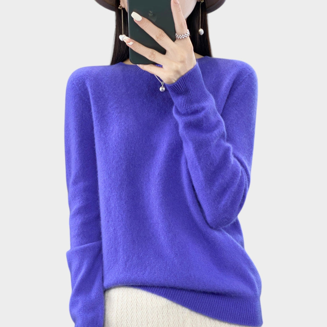 Women's Soft Knit Sweater Relaxed Fit Casual Wear