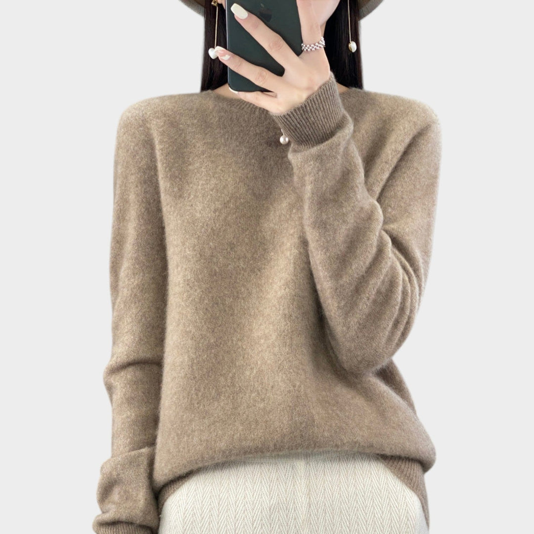Women's Soft Knit Sweater Relaxed Fit Casual Wear