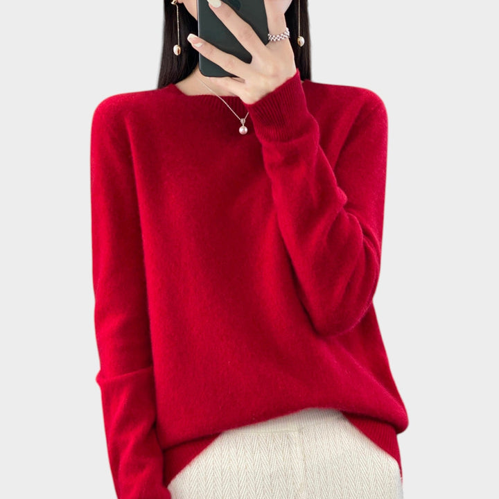 Women's Soft Knit Sweater Relaxed Fit Casual Wear
