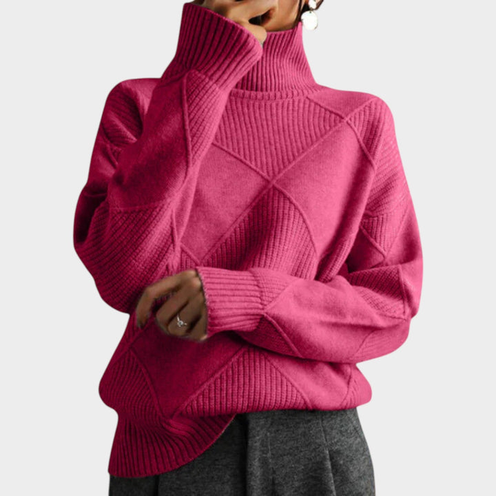 Turtleneck Warm Knit Sweater