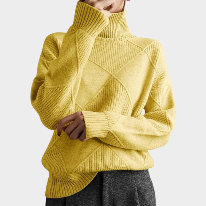 Turtleneck Warm Knit Sweater