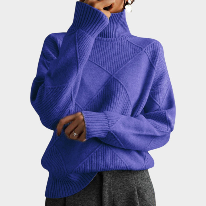 Turtleneck Warm Knit Sweater