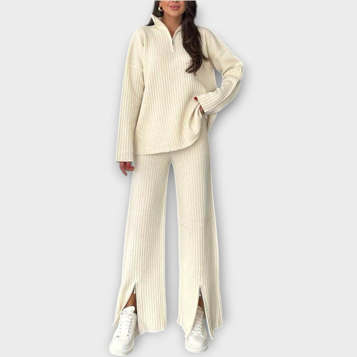 Ribbed Lounge Knit Set