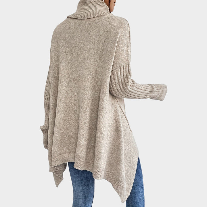 Turtleneck Loose Fit Knit Soft Sweater