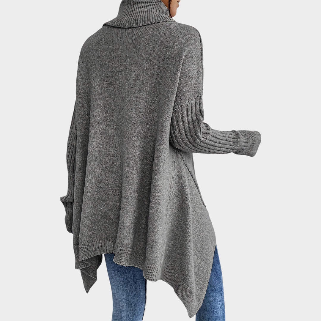 Turtleneck Loose Fit Knit Soft Sweater