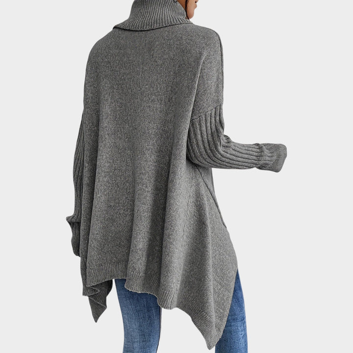 Turtleneck Loose Fit Knit Soft Sweater