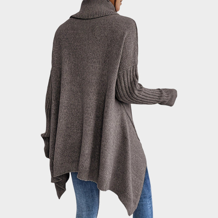 Turtleneck Loose Fit Knit Soft Sweater
