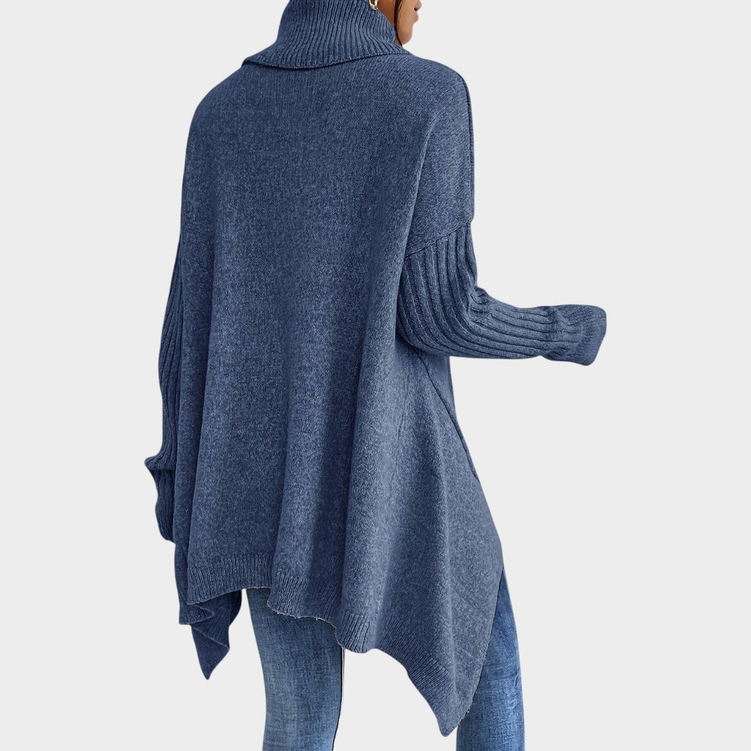 Turtleneck Loose Fit Knit Soft Sweater