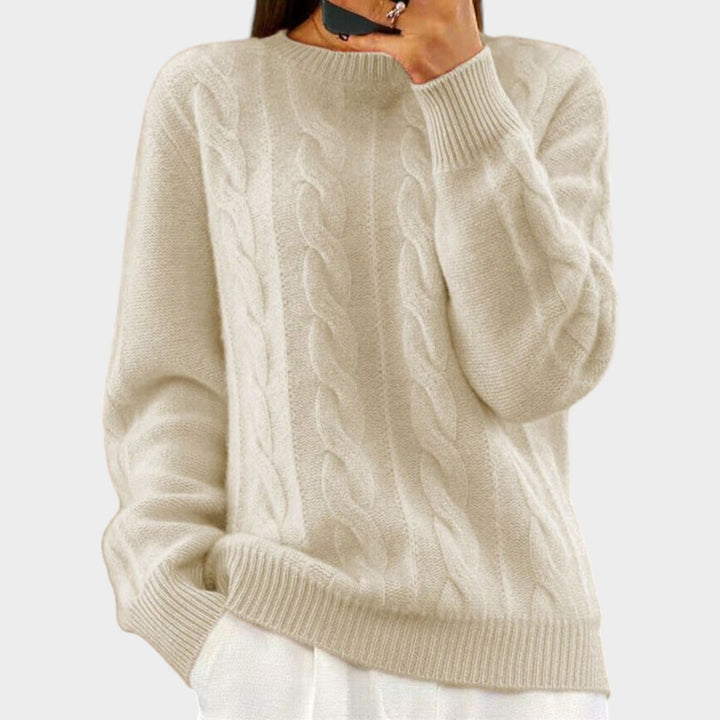 Cozy Soft Cable Knit Sweater