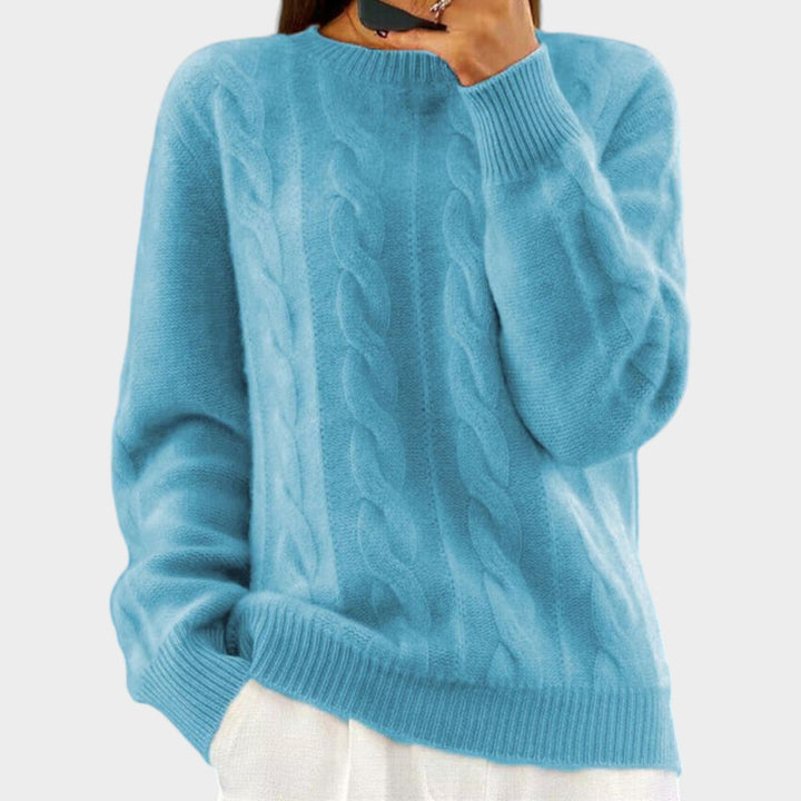 Cozy Soft Cable Knit Sweater