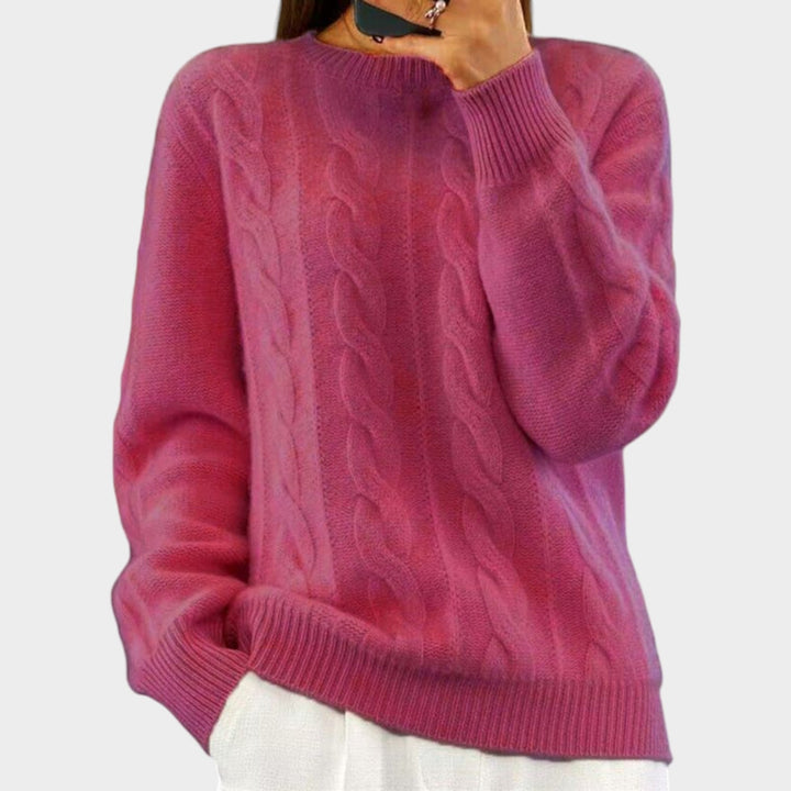 Cozy Soft Cable Knit Sweater