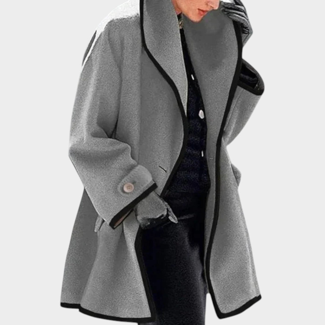 Women's Coat Elegant Tailored Longline