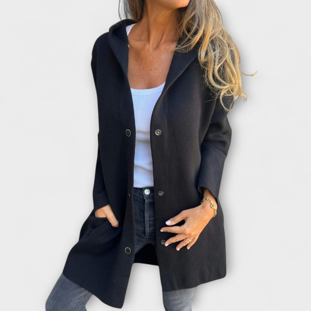 Women's Casual Longline Knit Cardigan