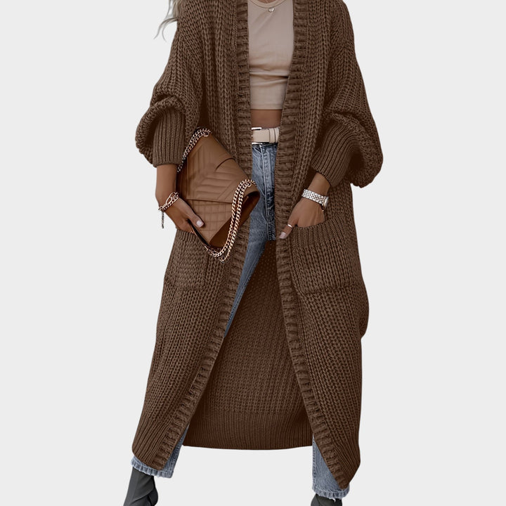 Women's Knit Cardigan Casual Longline