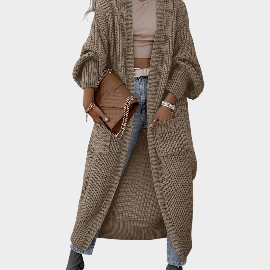 Women's Knit Cardigan Casual Longline