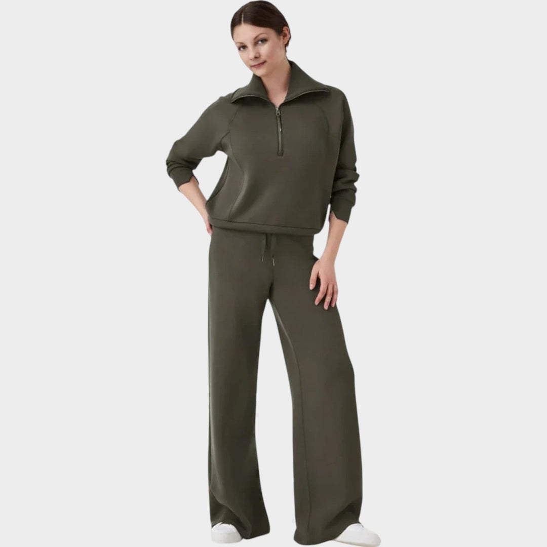 Ultimate Cozy Zip-Neck Lounge Set