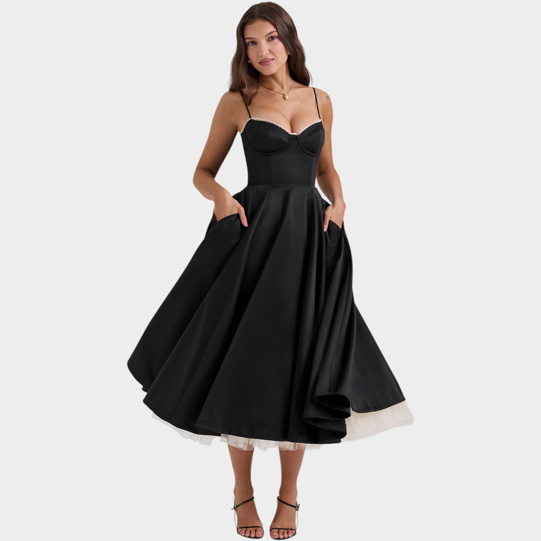 Timeless A-Line Midi Dress