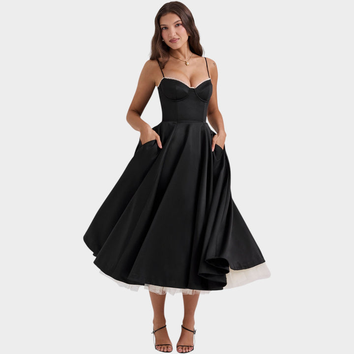 Timeless A-Line Midi Dress