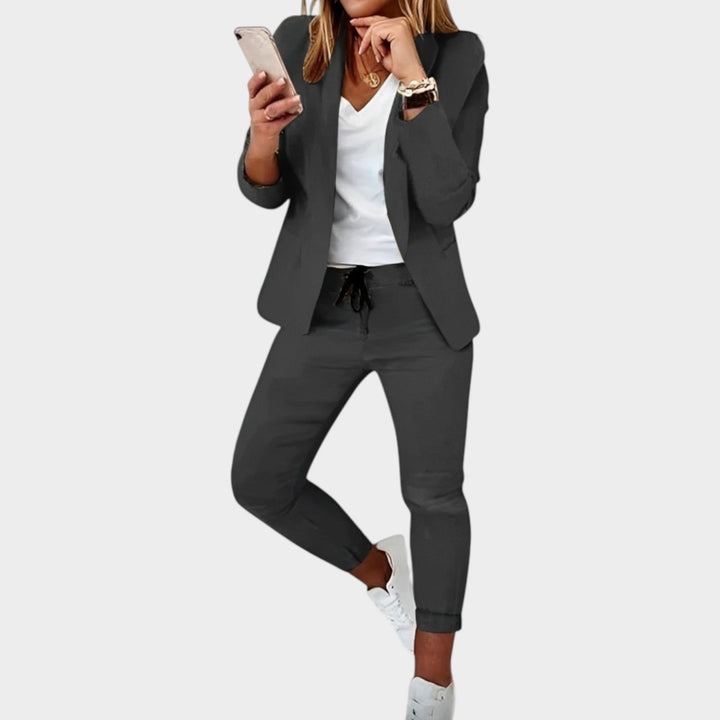 Women's Chic Casual Two Piece Suit