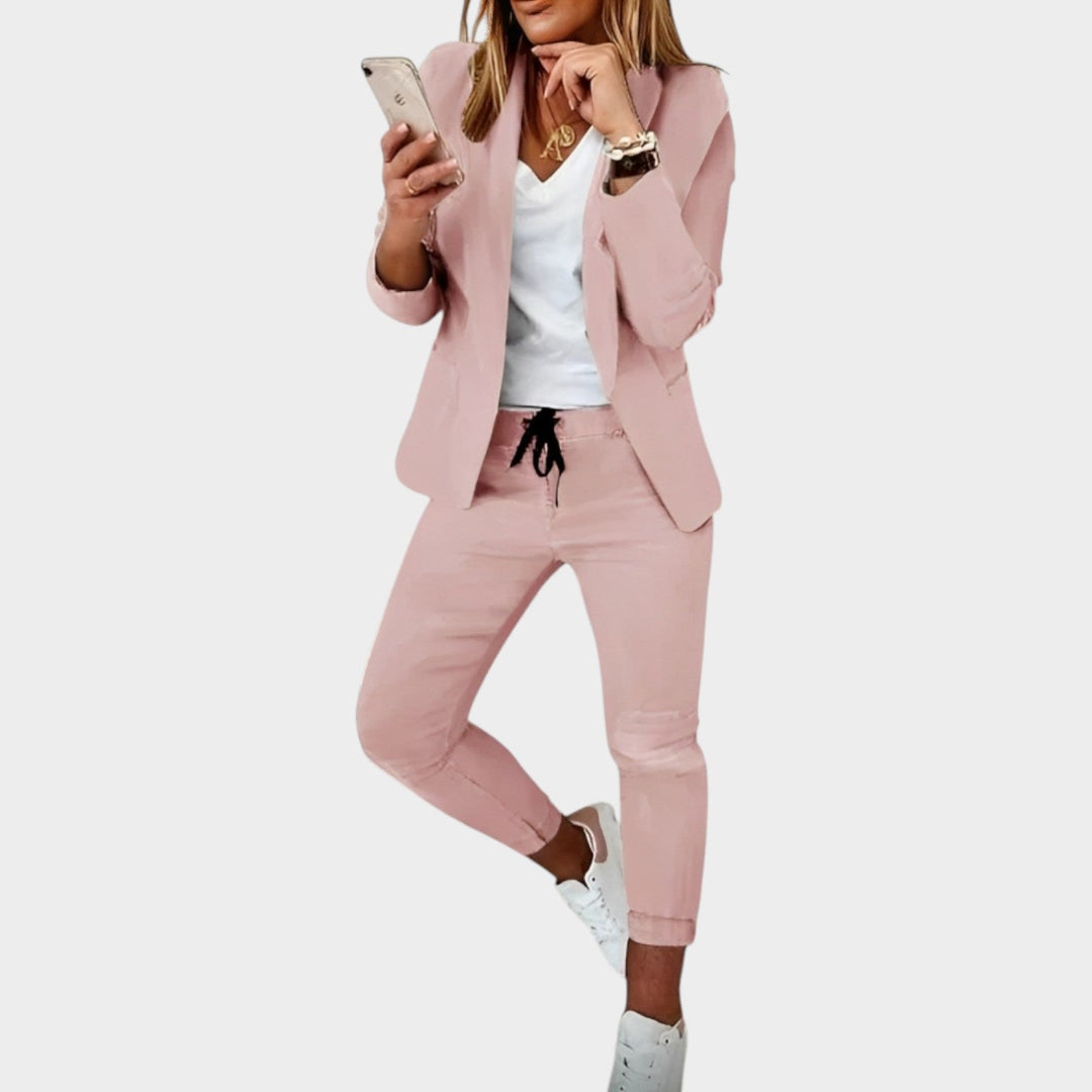 Women's Chic Casual Two Piece Suit