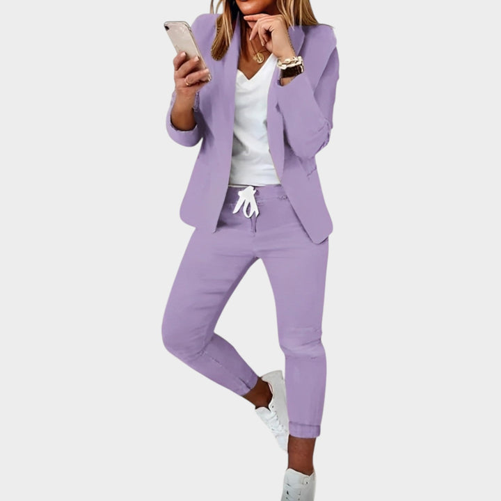 Women's Chic Casual Two Piece Suit