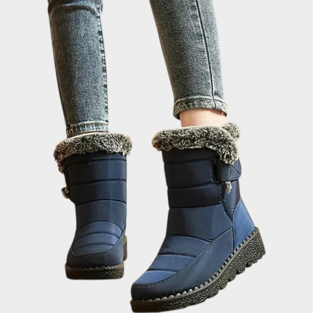 Faux Fur Waterproof Winter Boots