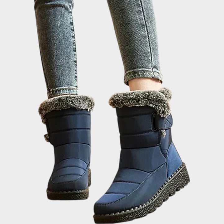 Faux Fur Waterproof Winter Boots