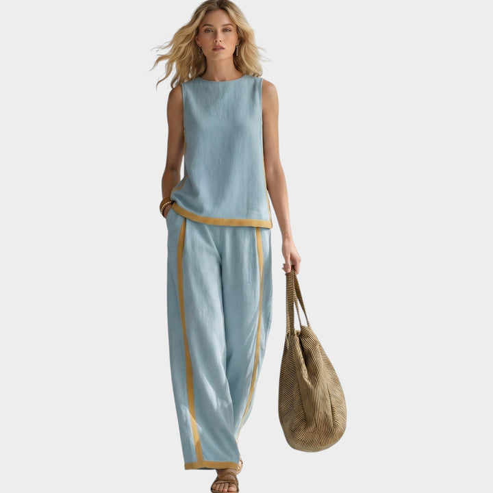 Sunset Coast Relaxed Pant Set
