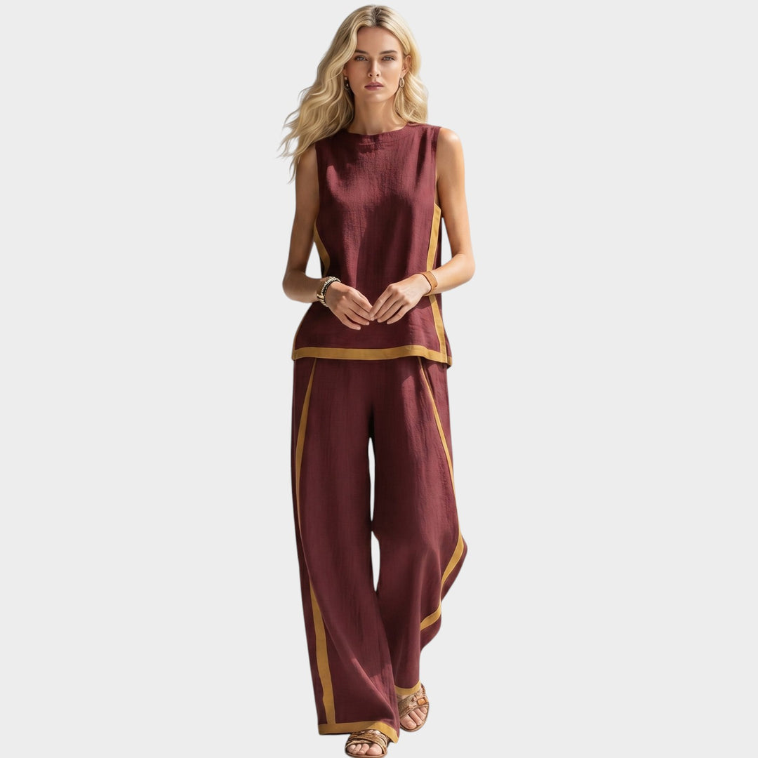 Sunset Coast Relaxed Pant Set
