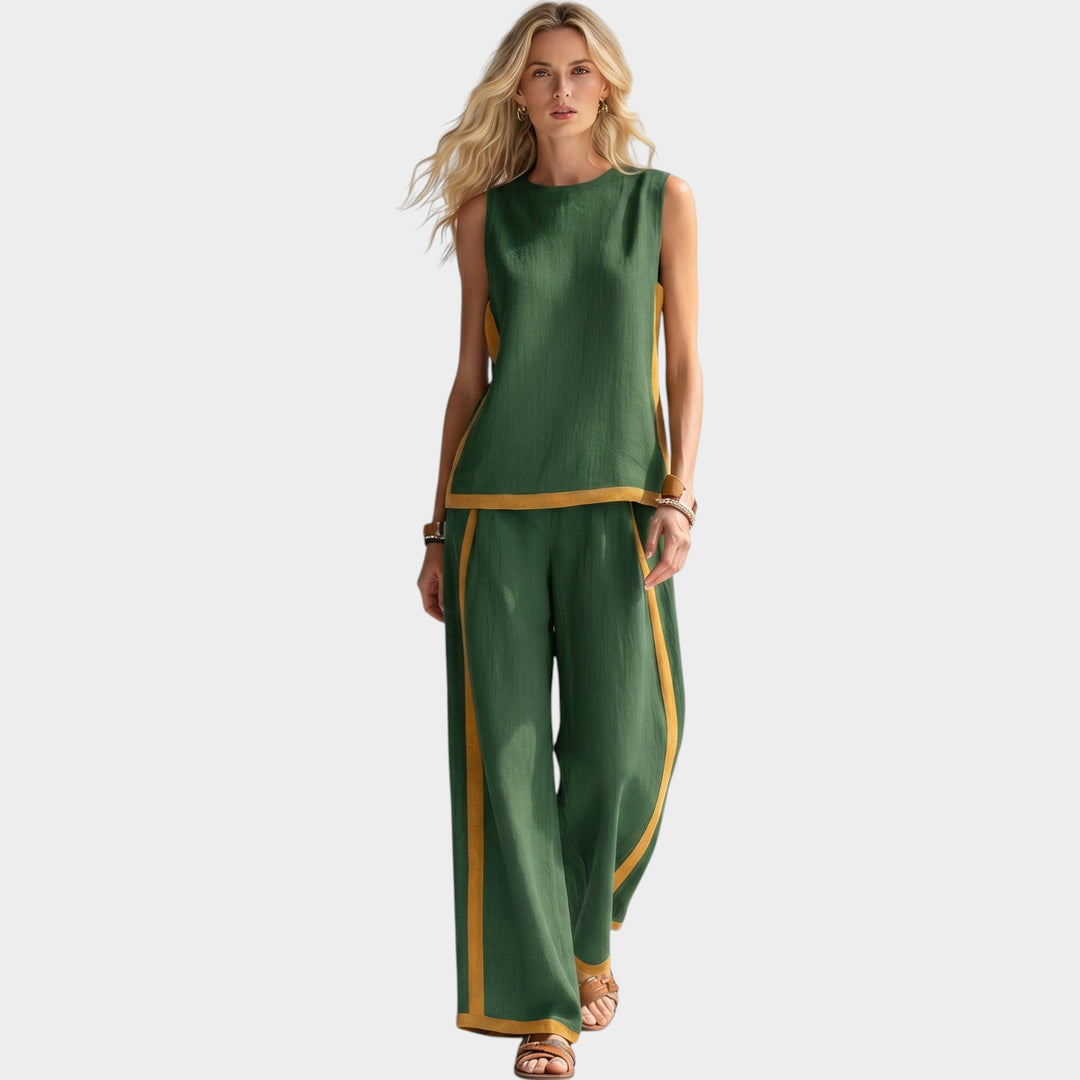 Sunset Coast Relaxed Pant Set