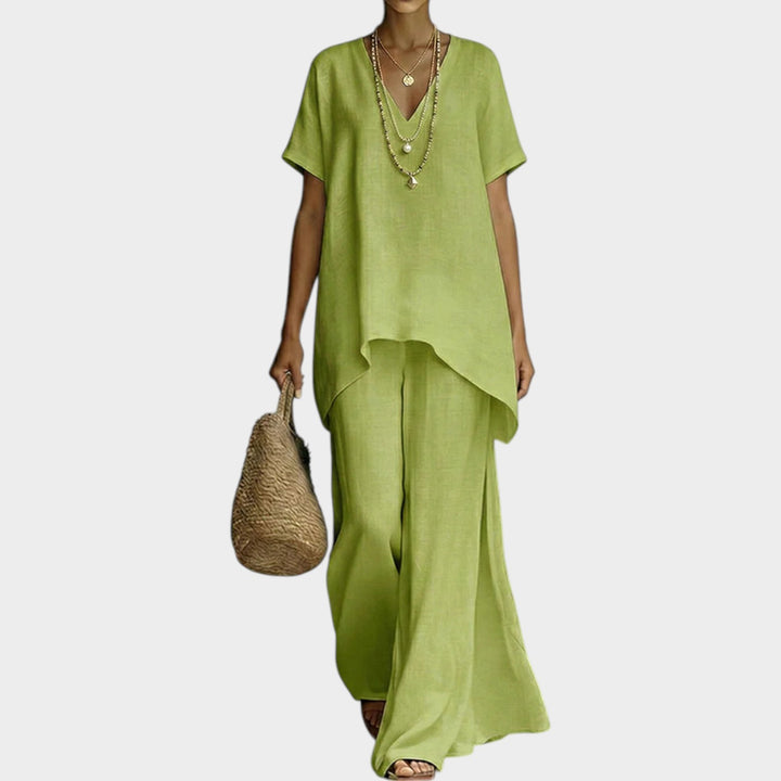 Sunset Escape Linen Set