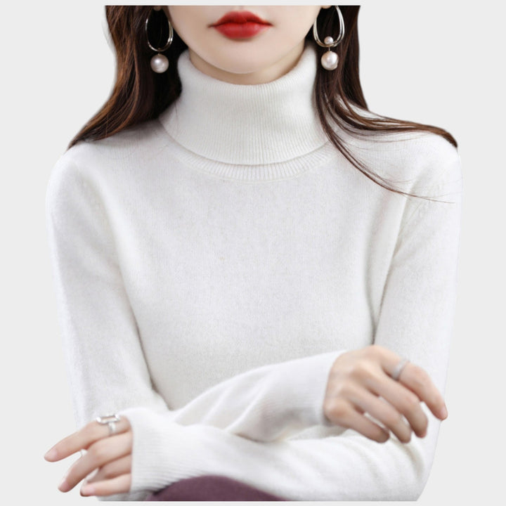 Women's Cashmere Turtleneck Sweater