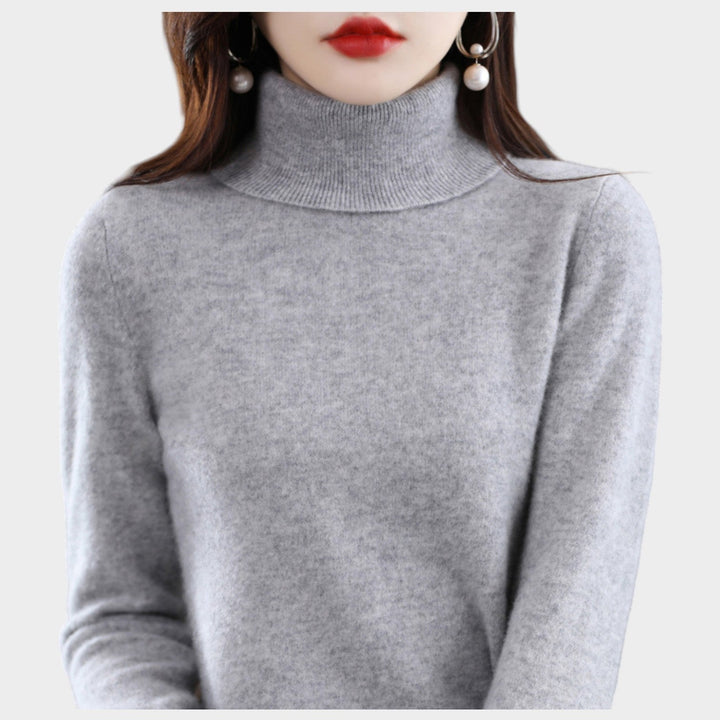Women's Cashmere Turtleneck Sweater