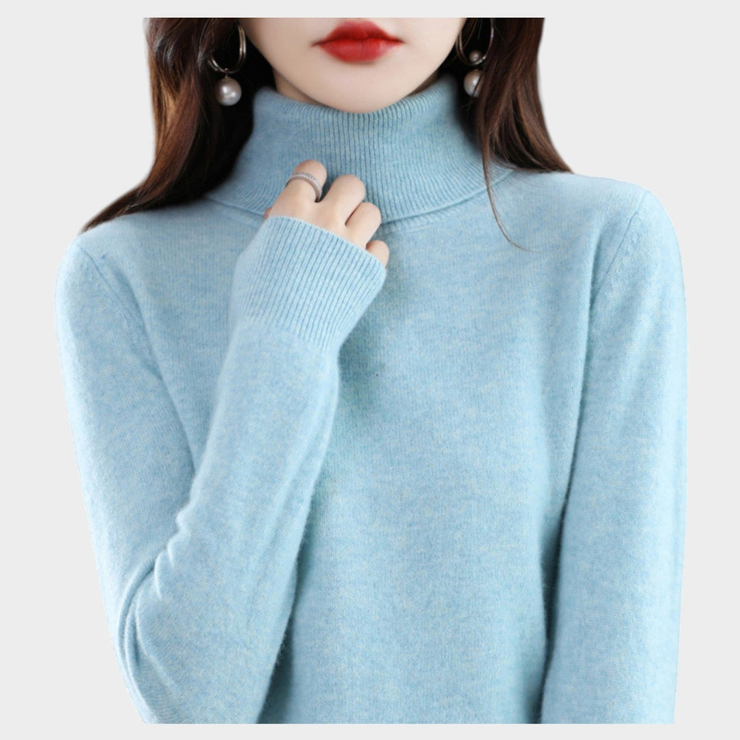 Women's Cashmere Turtleneck Sweater