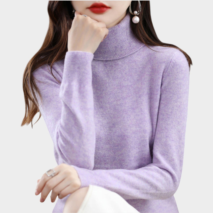 Women's Cashmere Turtleneck Sweater