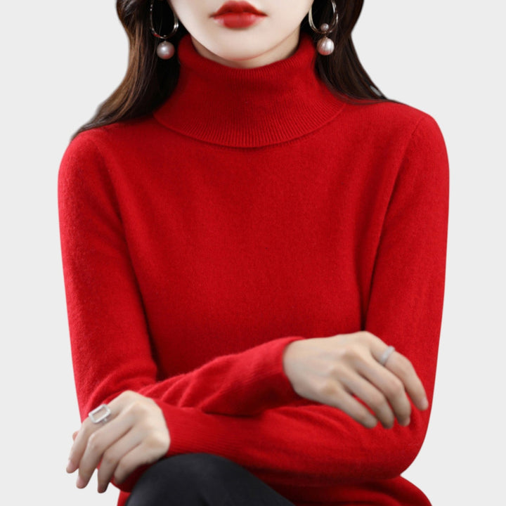 Women's Cashmere Turtleneck Sweater
