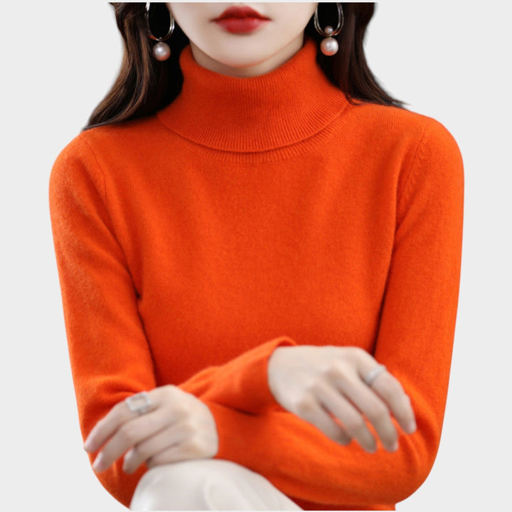 Women's Cashmere Turtleneck Sweater