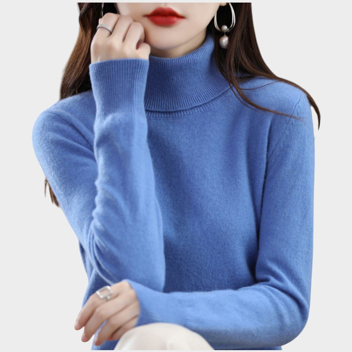 Women's Cashmere Turtleneck Sweater