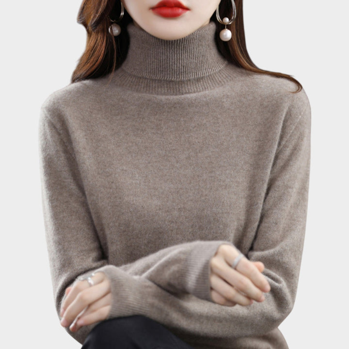 Women's Cashmere Turtleneck Sweater