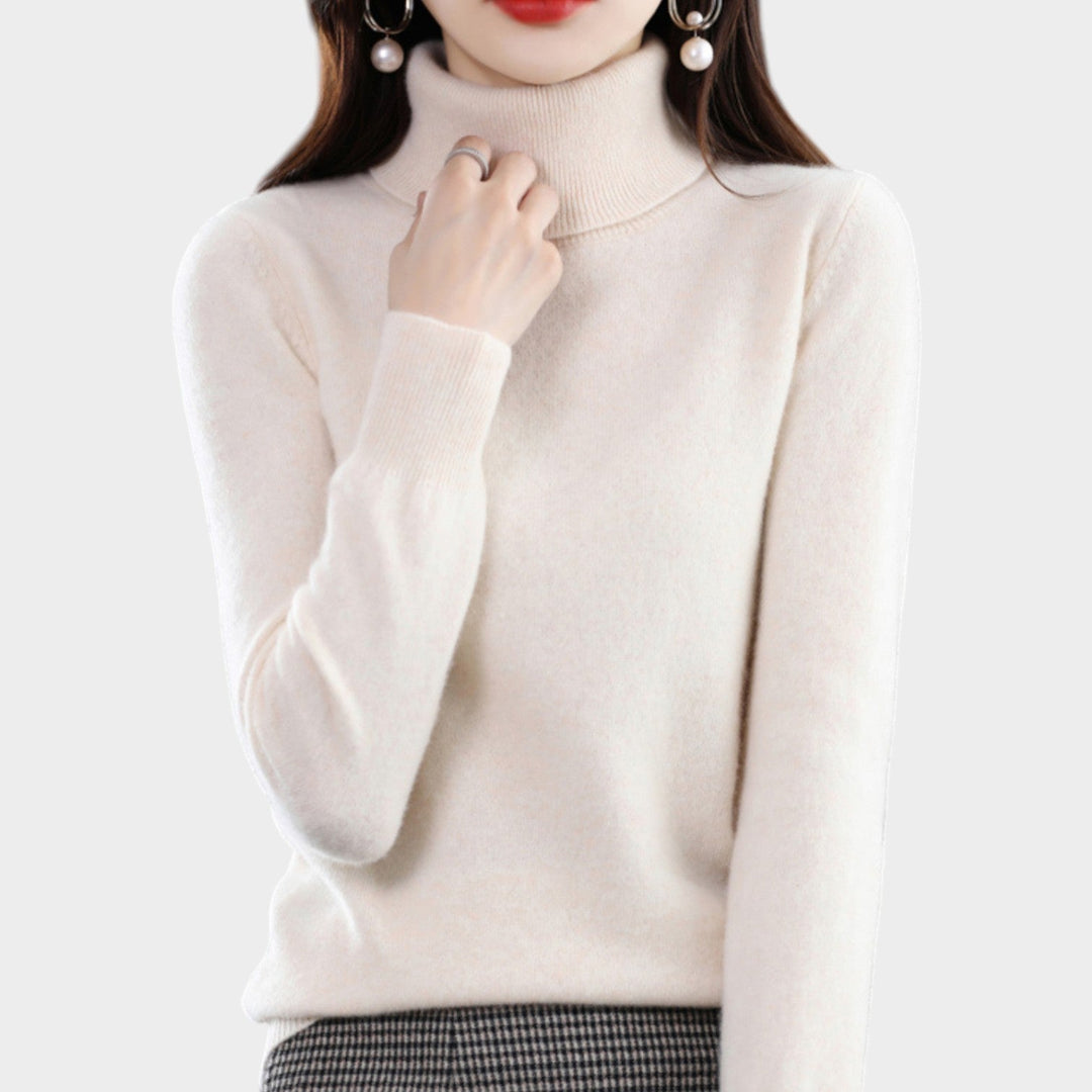 Women's Cashmere Turtleneck Sweater