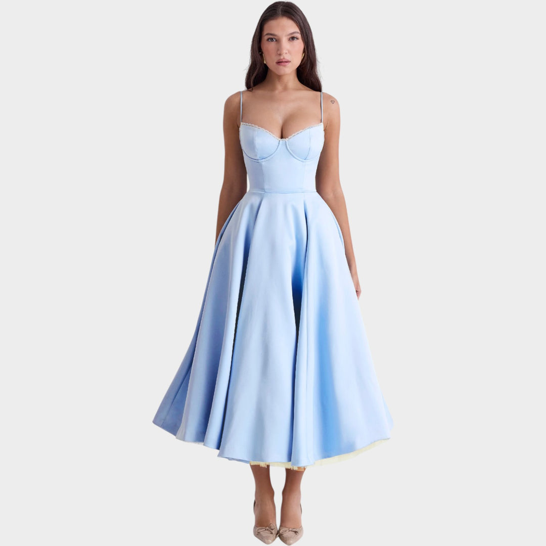 Timeless A-Line Midi Dress