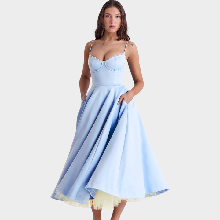 Timeless A-Line Midi Dress